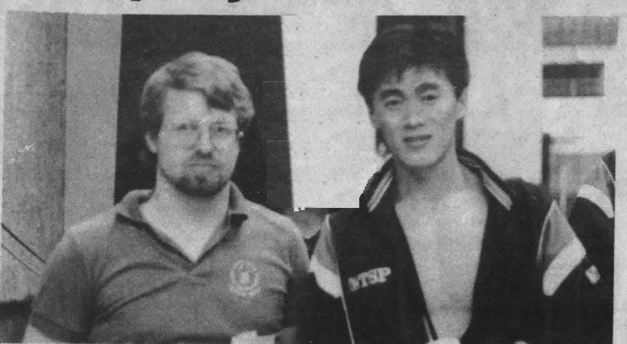 Dave coaching at club