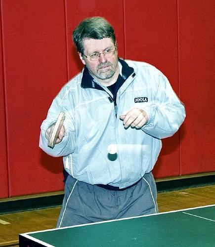 Coach Dave Strang at Connecticut Table Tennis
